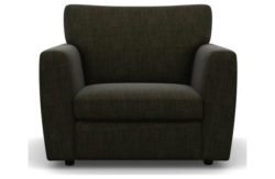 Heart of House Lucas Fabric Chair - Brown